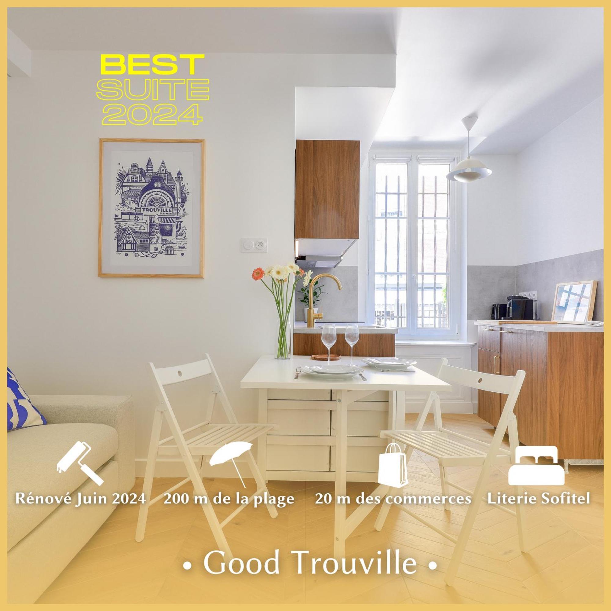 Good Trouville - Suite Design 2P, 30M2 Esterno foto